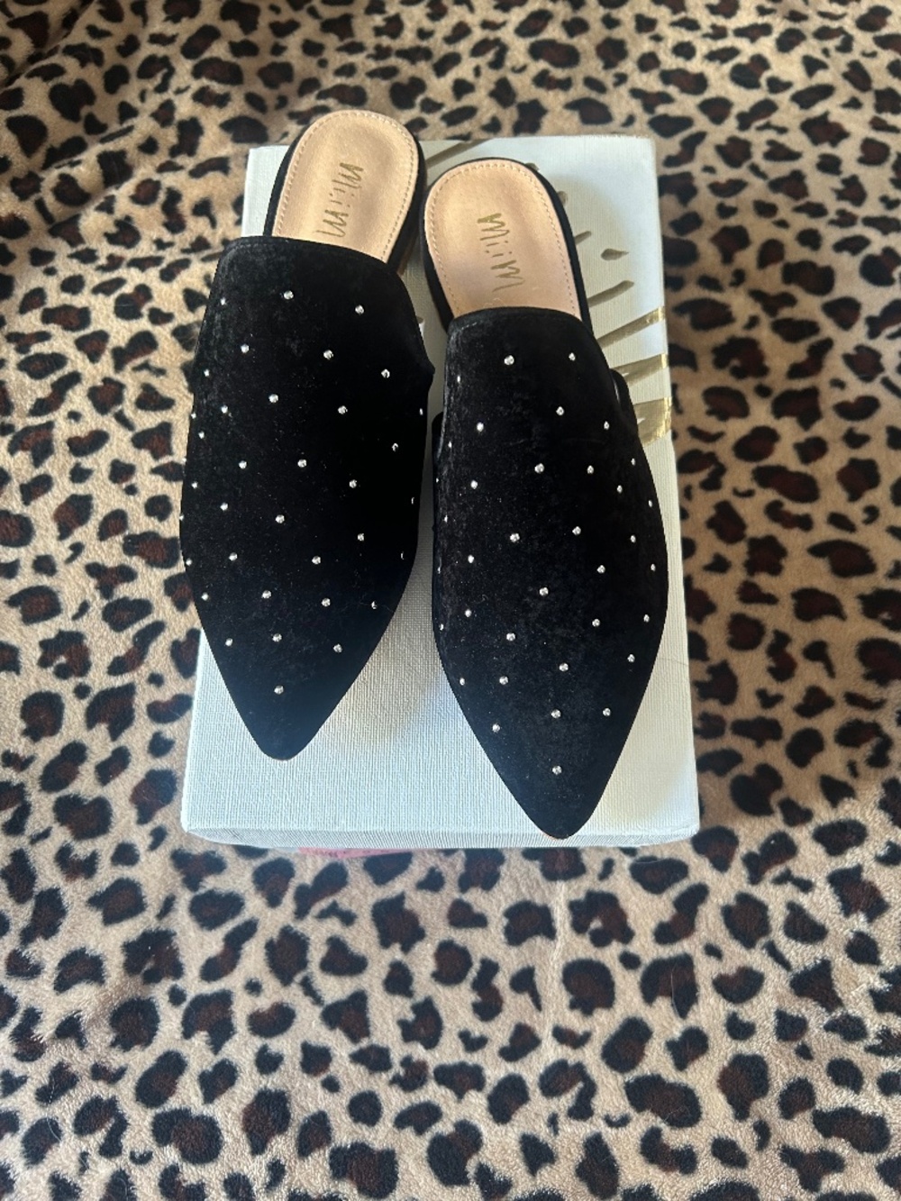 Black mules